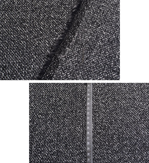 イタリア 輸入生地 【ETR】 ピュアウール・ツイード 10cm単位 生地・布(3073mr)