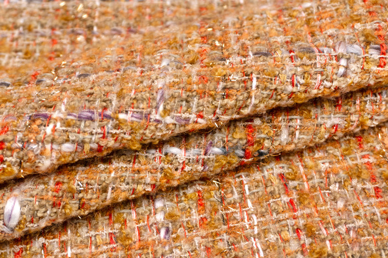 WISE NATIONS/ワイズ・ネーションズARIAシャネルツイードウール・ブレンドファンシーツイード10cm単位(nw232)