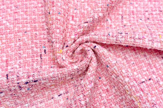 輸入生地 ツイード 【WISE NATIONS/ワイズ・ネーションズ】 ARIA シャネルツイード シンセ・ブレンド ファンシーツイード 10cm単位 生地・布(nw324tv)