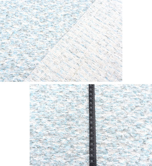 輸入生地 ツイード 【WISE NATIONS/ワイズ・ネーションズ】 ARIA シャネルツイード シンセ素材 ファンシーツイード 10cm単位 生地・布(nw333tv)