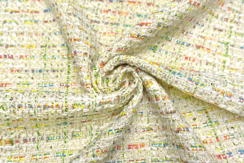 WISE NATIONS/ワイズ・ネーションズOPERAシャネルツイードウール・ブレンドファンシーツイード10cm単位(nw137)