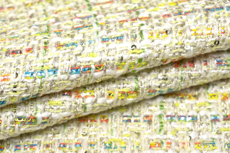 WISE NATIONS/ワイズ・ネーションズOPERAシャネルツイードウール・ブレンドファンシーツイード10cm単位(nw137)