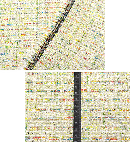 WISE NATIONS/ワイズ・ネーションズOPERAシャネルツイードウール・ブレンドファンシーツイード10cm単位(nw137)