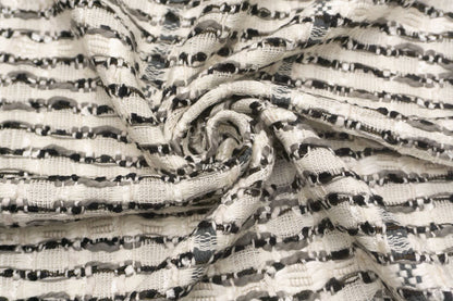 イギリス 輸入生地 ツイード【LINTON EXCLUSIVE LINE/リントン・エクスクルーシブ・ライン】シルク・コットン・ブレンドファンシーツイード生地10cm単位 生地・布(ex617)