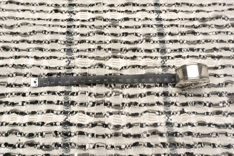 イギリス 輸入生地 ツイード【LINTON EXCLUSIVE LINE/リントン・エクスクルーシブ・ライン】シルク・コットン・ブレンドファンシーツイード生地10cm単位 生地・布(ex617)