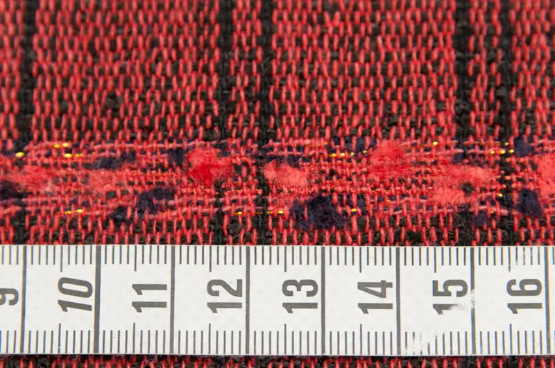 イギリス 輸入生地 ツイード 【LINTON/リントン】 コットン・ヴィスコース ファンシーツィード カット済み 幅60cm x 長さ50cm 生地・布(b5213prcbb)