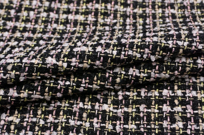 WISE NATIONS/ワイズ・ネーションズARIAシャネルツイードシンセ素材ファンシーツイード10cm単位(nw117tv)