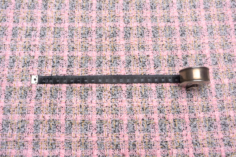 WISE NATIONS/ワイズ・ネーションズARIAシャネルツイードシンセ素材ファンシーツイード10cm単位(nw118tv)