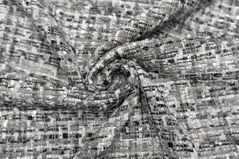 WISE NATIONS/ワイズ・ネーションズOPERAシャネルツイードウール・ブレンドファンシーツイード10cm単位(nw163)