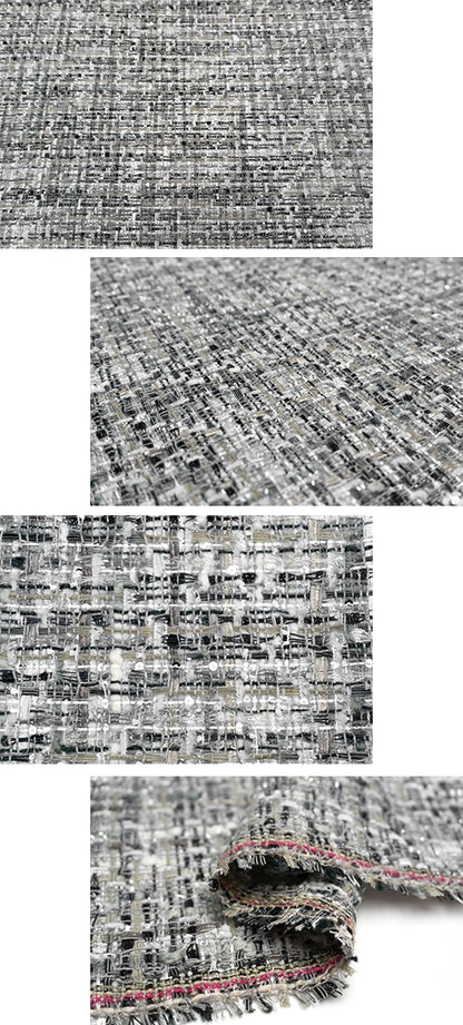 WISE NATIONS/ワイズ・ネーションズOPERAシャネルツイードウール・ブレンドファンシーツイード10cm単位(nw163)