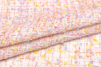 WISE NATIONS/ワイズ・ネーションズARIAシャネルツイードシンセ素材ファンシーツイード10cm単位(nw169tv)