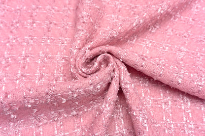 WISE NATIONS/ワイズ・ネーションズARIAシャネルツイードシンセ素材ファンシーツイード10cm単位(nw189tv)