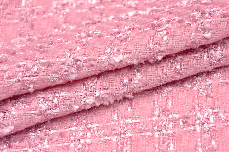 WISE NATIONS/ワイズ・ネーションズARIAシャネルツイードシンセ素材ファンシーツイード10cm単位(nw189tv)