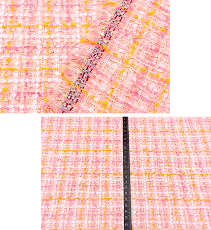 【ネオンカラー】WISE NATIONS/ワイズ・ネーションズOPERAシャネルツイードシンセ・ブレンドファンシーツイード10cm単位(nw223)