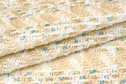 WISE NATIONS/ワイズ・ネーションズARIAシャネルツイードウール・ブレンドファンシーツイード10cm単位(nw238)
