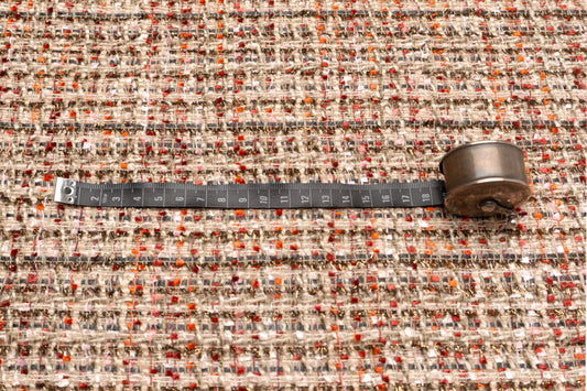 WISE NATIONS/ワイズ・ネーションズ OPERA シャネルツイード ポリエステル・コットン ファンシーツイード 10cm単位(nw241)