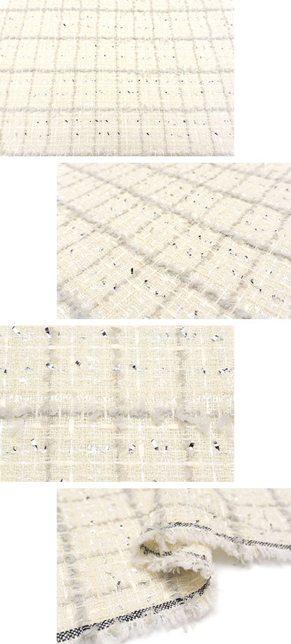 WISE NATIONS/ワイズ・ネーションズOPERAシャネルツイードウール・ブレンドファンシーツイード10cm単位(nw292)
