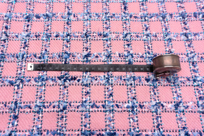 輸入生地 ツイード 【WISE NATIONS/ワイズ・ネーションズ】 ARIA シャネルツイード シンセ・ブレンド ファンシーツイード 10cm単位 生地・布(nw326tv)