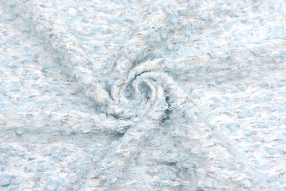輸入生地 ツイード 【WISE NATIONS/ワイズ・ネーションズ】 ARIA シャネルツイード シンセ素材 ファンシーツイード 10cm単位 生地・布(nw333tv)