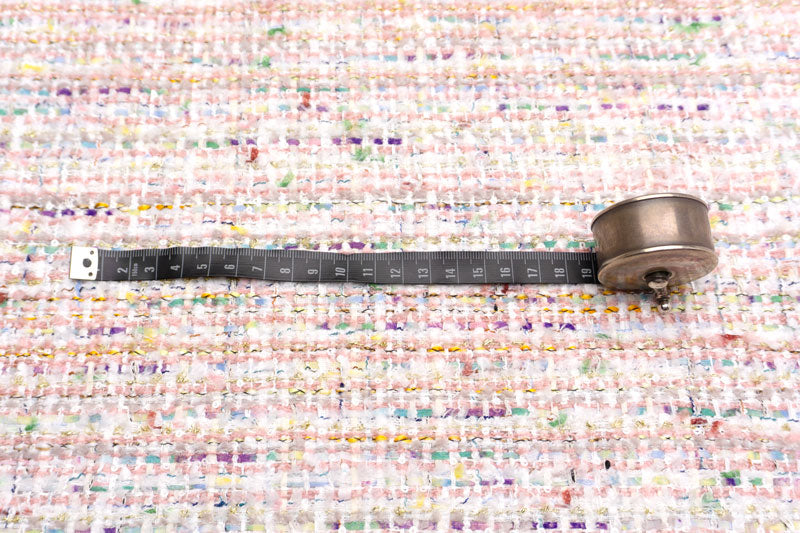 輸入生地 ツイード 【WISE NATIONS/ワイズ・ネーションズ】 OPERA シャネルツイード シンセ・ブレンド ファンシーツイード 10cm単位 生地・布(nw336tv)